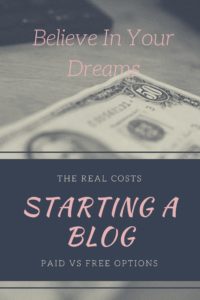 The Real Cost of Starting a Blog