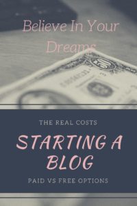 The Real cost of starting a blog. The money and time needed for blog start up