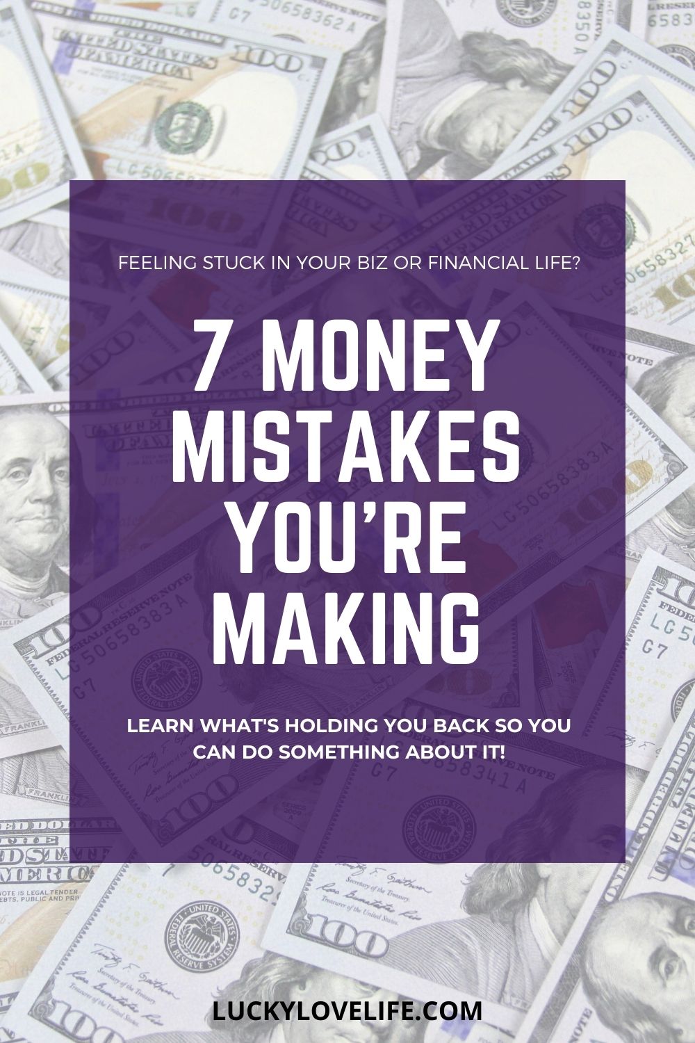 money mistakes